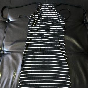 Forever 21 black and white dress